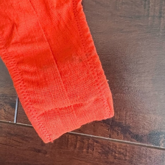 FREE PEOPLE Intimately V-Neck Wire Front Low Back Bodysuit Red NWT Size Large - Picture 11 of 12